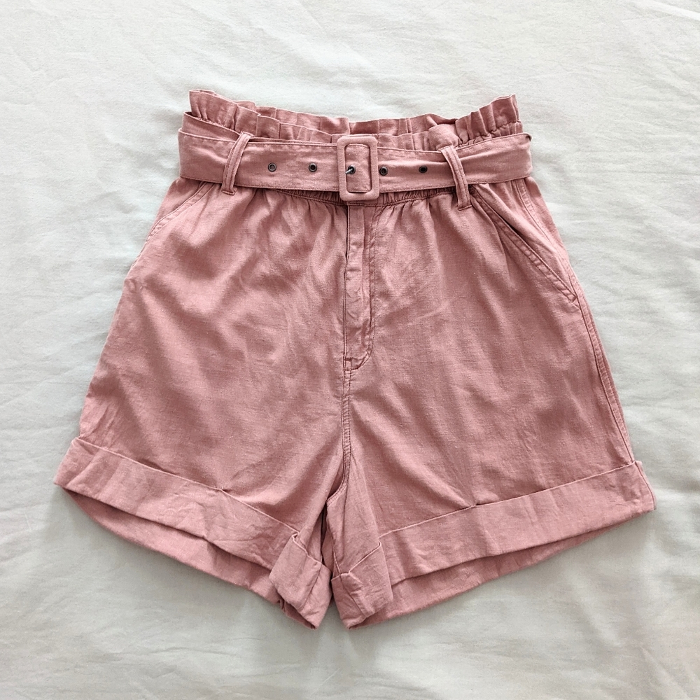 Abercrombie and Fitch Linen Blend Shorts